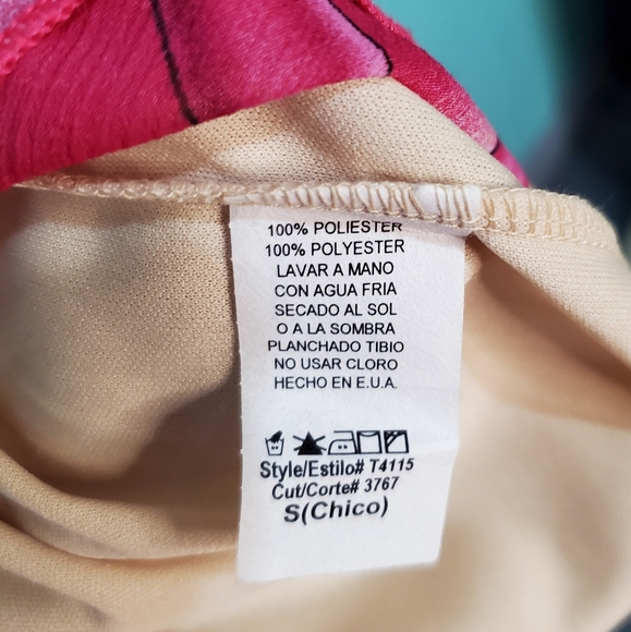 ❤️ New Long maxi dress flowers pink yellow black sheer sundress Size S, L - Picture 6 of 6